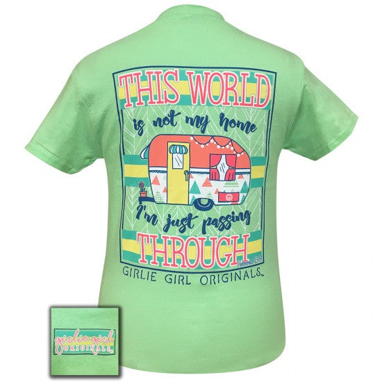 Girlie Girl Originals Preppy Hebrews 13:14 Camper - Adult & Kids T-Shirts, Sweatshirts & Hoodies apparel design preview 1