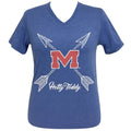 Girlie Girl Preppy Mississippi Arrows V-Neck - Adult & Kids T-Shirts, Sweatshirts & Hoodies apparel design preview 1
