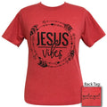 Girlie Girl Originals Preppy Jesus Vibes Faith - Adult & Kids T-Shirts, Sweatshirts & Hoodies apparel design preview 1