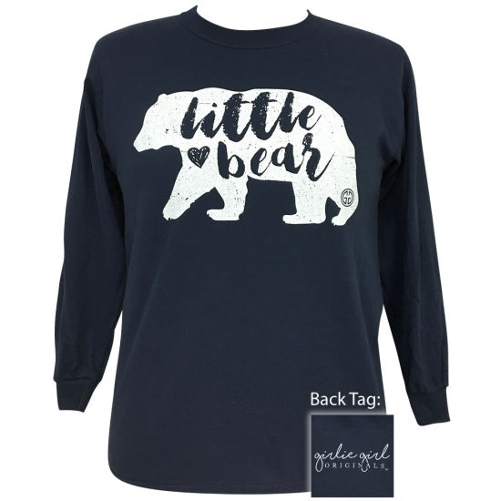 Girlie Girl Originals Preppy Little Bear - Adult & Kids T-Shirts, Sweatshirts & Hoodies apparel design preview 1