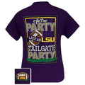 Louisiana State Baton Rouge Tailgate Party - Adult & Kids T-Shirts, Sweatshirts & Hoodies apparel design preview 1