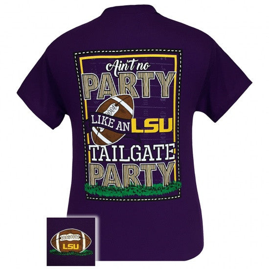 Louisiana State Baton Rouge Tailgate Party - Adult & Kids T-Shirts, Sweatshirts & Hoodies apparel design preview 1
