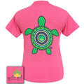 SALE Girlie Girl Originals Preppy Mandala Turtle - Adult & Kids T-Shirts, Sweatshirts & Hoodies apparel design preview 1