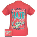Girlie Girl Originals Mermaid Hair I don't Care - Adult & Kids T-Shirts, Sweatshirts & Hoodies apparel design preview 1