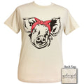 Girlie Girl Originals Preppy Bandana Pig - Adult & Kids T-Shirts, Sweatshirts & Hoodies apparel design preview 1