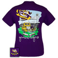 Louisiana State Tailgates Touchdowns Party - Adult & Kids T-Shirts, Sweatshirts & Hoodies apparel design preview 1