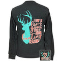 Girlie Girl Originals Preppy Vow Hunting Season Deer - Adult & Kids T-Shirts, Sweatshirts & Hoodies apparel design preview 1