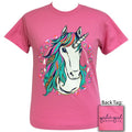 Girlie Girl Originals Preppy Gypsy Unicorn - Adult & Kids T-Shirts, Sweatshirts & Hoodies apparel design preview 1