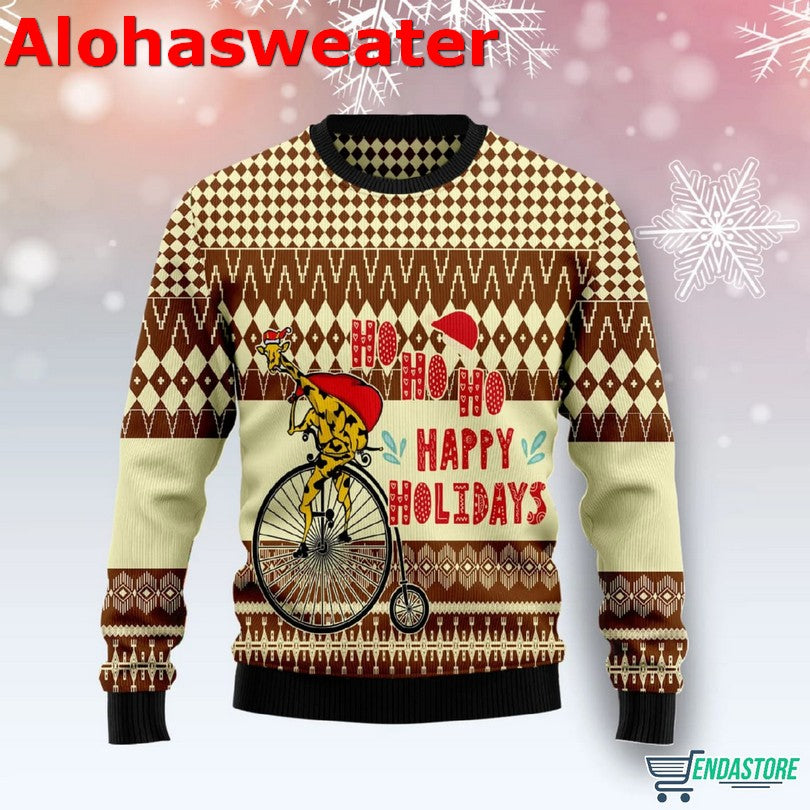 Giraffe Funny Ugly Christmas Sweater KEWQP2PC-16 product image 2