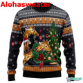 Giraffe Love Christmas Ugly Christmas Sweater product image