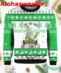Gnome I Like Big Buds And I Cannot Lie Christmas Sweater product image