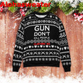 Gun don’t kill people clintons do Ugly Christmas sweater product image