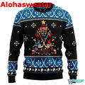 Happy Hockeyday Ugly Christmas Sweater product image