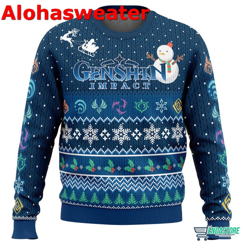 Happy Hockeyday Ugly Christmas Sweater product image 2