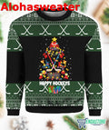 Hockey Christmas Ugly Christmas Sweater product image