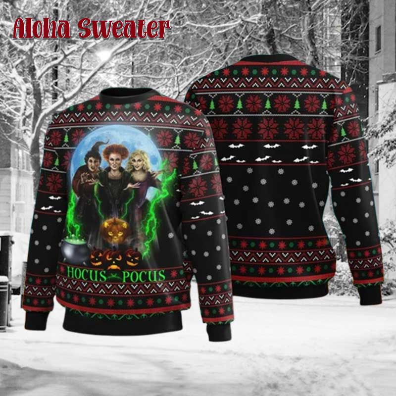 Hocus Pocus Get In Loser Loser Ugly Christmas Sweater product image 2