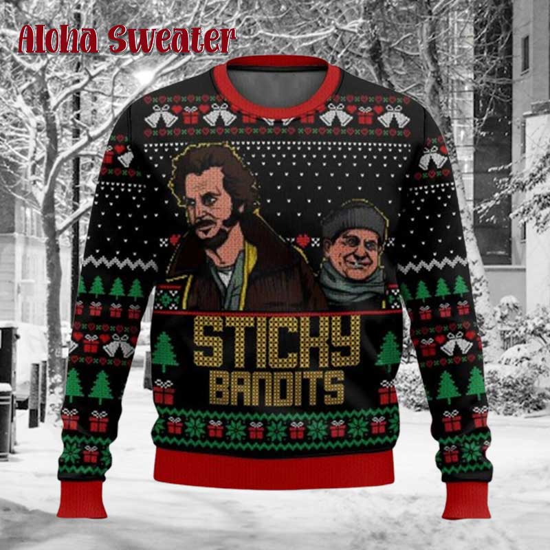 Old Man Marley Home Alone Ugly Christmas Sweater product image 5