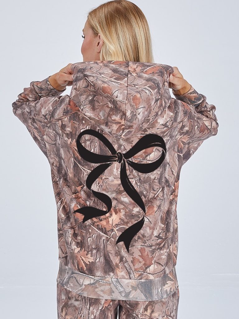 Simply Southern Bow Camo - Adult & Kids T-Shirts, Sweatshirts & Hoodies apparel design preview 2