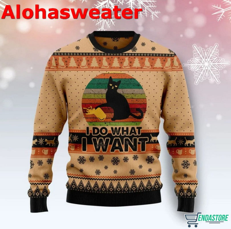 Humorous Trump Face Ugly Christmas Sweater product image 4