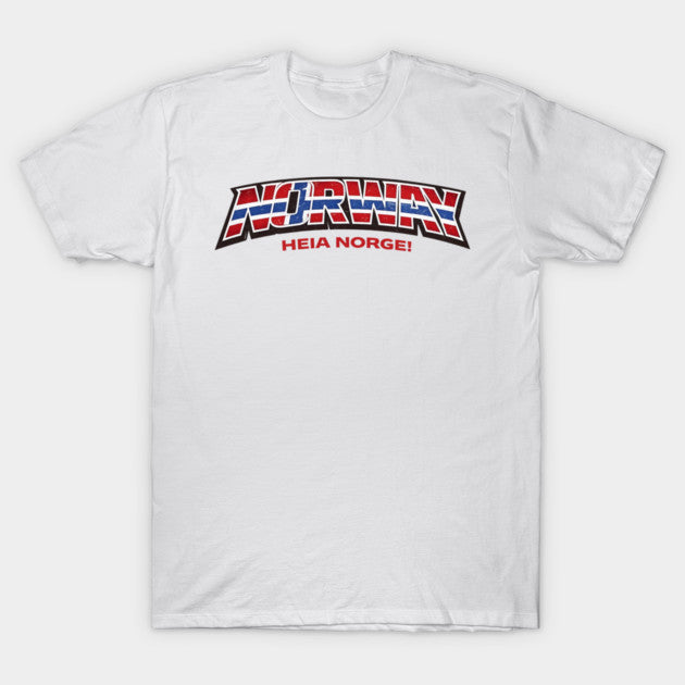 Norway Heia Norge Banner - T-Shirt, Sweatshirt, Hoodie