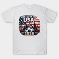 Hosted In The USA 2026 Skyline - T-Shirt, Sweatshirt, Hoodie