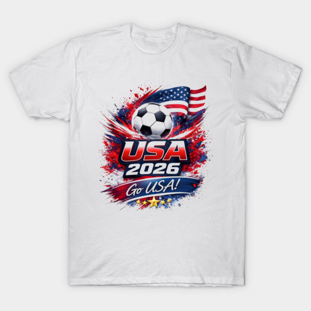 Go USA 2026 Paint Splash - T-Shirt, Sweatshirt, Hoodie