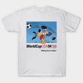 World Cup USA 94 Making Soccer History Mascot - Vintage Football - T-Shirt, Sweatshirt, Hoodie