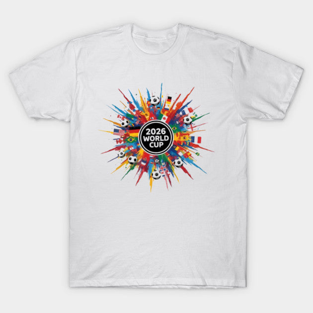 World Cup 2026 Starburst Splash - T-Shirt, Sweatshirt, Hoodie