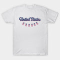 United States Soccer Banner Retro - T-Shirt, Sweatshirt, Hoodie