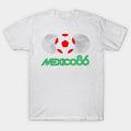 Mexico 86 World Cup Official Ball Graphic - Retro Soccer - T-Shirt, Sweatshirt, Hoodie