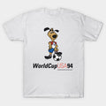 USA 94 Striker The Dog Official Mascot - Vintage Soccer Art - T-Shirt, Sweatshirt, Hoodie