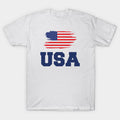 USA 2026 Retro Flag Block - T-Shirt, Sweatshirt, Hoodie