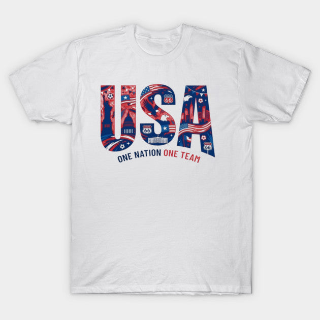 USA One Nation One Team 2026 - T-Shirt, Sweatshirt, Hoodie