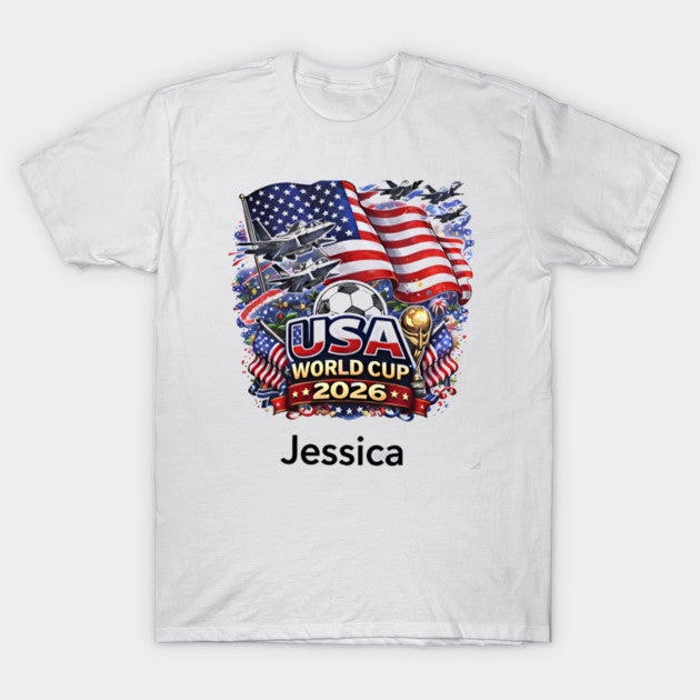 Personalized USA Football 2026 - T-Shirt, Sweatshirt, Hoodie