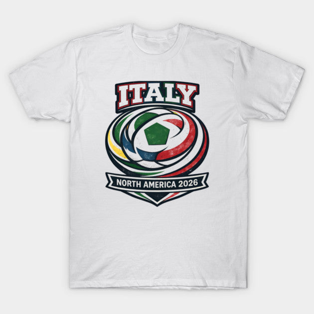 Italy North America 2026 Shield - T-Shirt, Sweatshirt, Hoodie