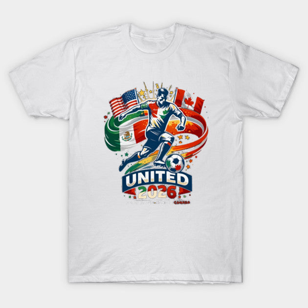 United 2026 Soccer Action - T-Shirt, Sweatshirt, Hoodie