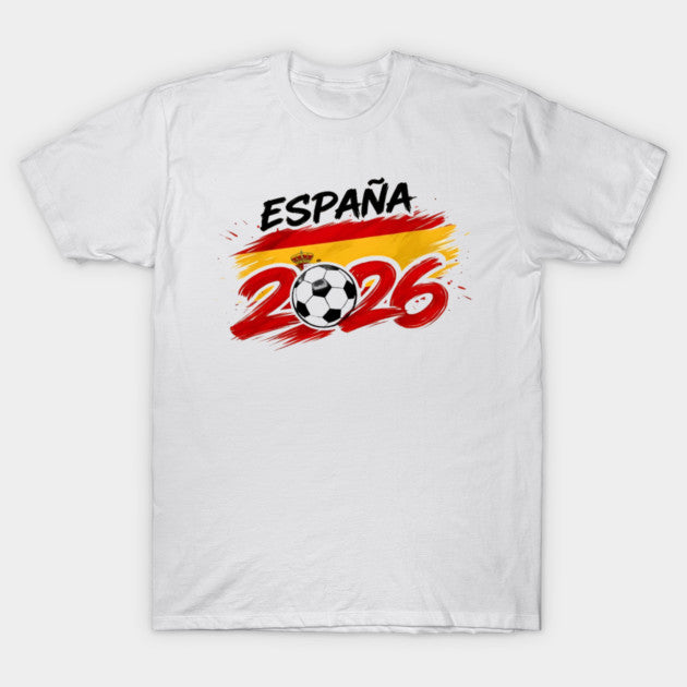 Espaa 2026 Paint Splash - T-Shirt, Sweatshirt, Hoodie