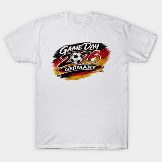 Game Day Germany 2026 Retro - T-Shirt, Sweatshirt, Hoodie