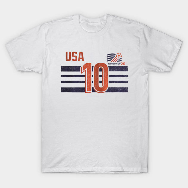 USA 10 Soccer Jersey Retro - T-Shirt, Sweatshirt, Hoodie