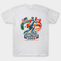 United 2026 Soccer Player Splash - T-Shirt, Sweatshirt, Hoodie