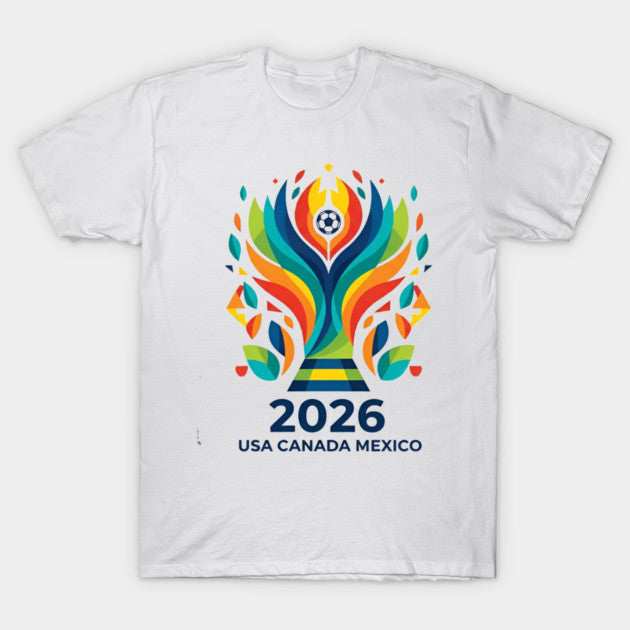 World Cup 2026 Abstract Ribbon - T-Shirt, Sweatshirt, Hoodie
