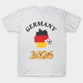 Germany 2026 Map Pride - T-Shirt, Sweatshirt, Hoodie