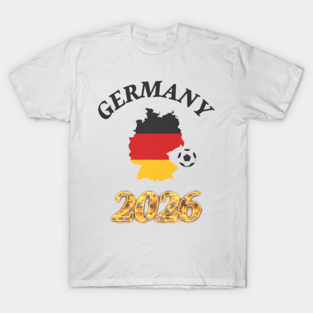 Germany 2026 Map Pride - T-Shirt, Sweatshirt, Hoodie
