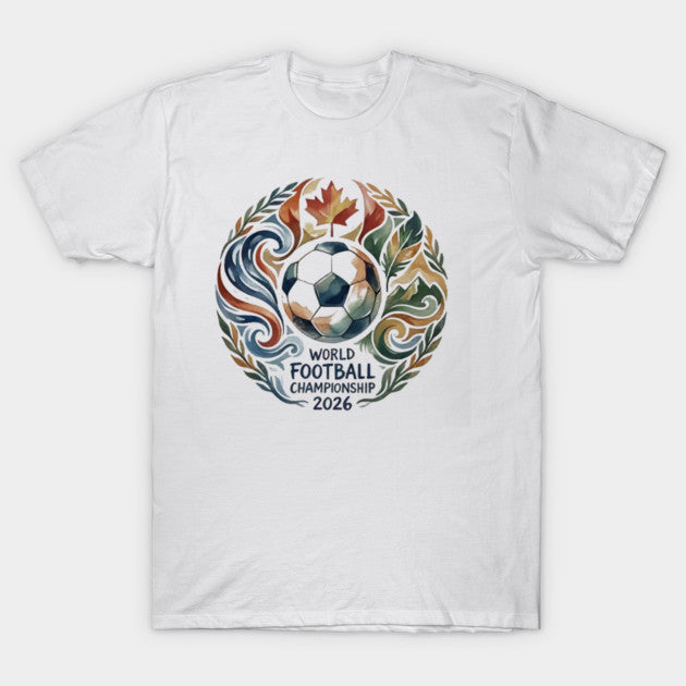 World Football Championship 2026 Crest - T-Shirt, Sweatshirt, Hoodie