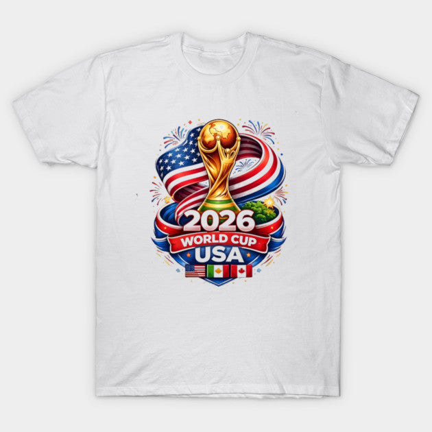 2026 World Cup USA Trophy Ribbon - T-Shirt, Sweatshirt, Hoodie