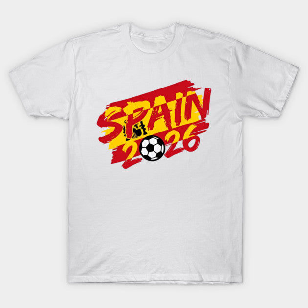 Spain 2026 Retro Splash - T-Shirt, Sweatshirt, Hoodie