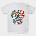 United 2026 Soccer Hero Splash - T-Shirt, Sweatshirt, Hoodie