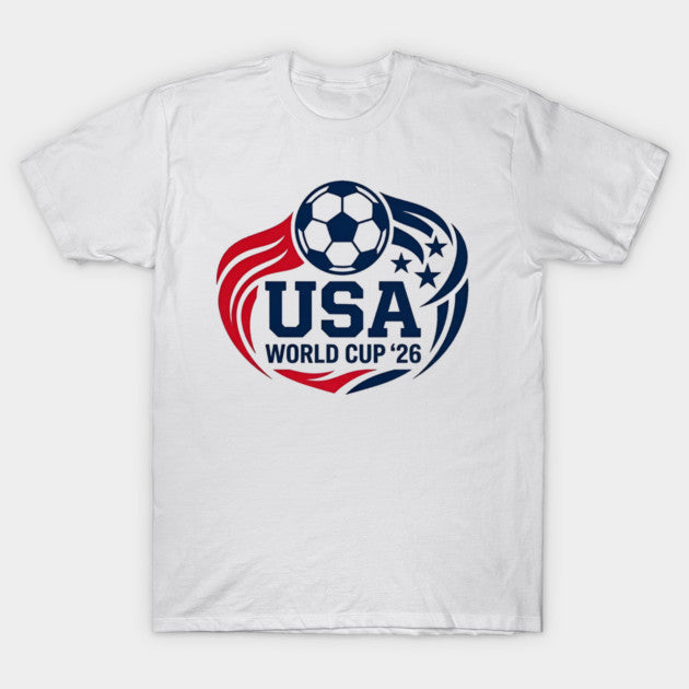 USA World Cup 26 Wave Logo - T-Shirt, Sweatshirt, Hoodie