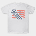 Team USA World Cup Abstract Art - T-Shirt, Sweatshirt, Hoodie