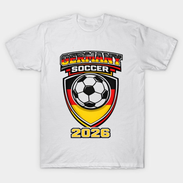 Germany Soccer Shield 2026 - T-Shirt, Sweatshirt, Hoodie